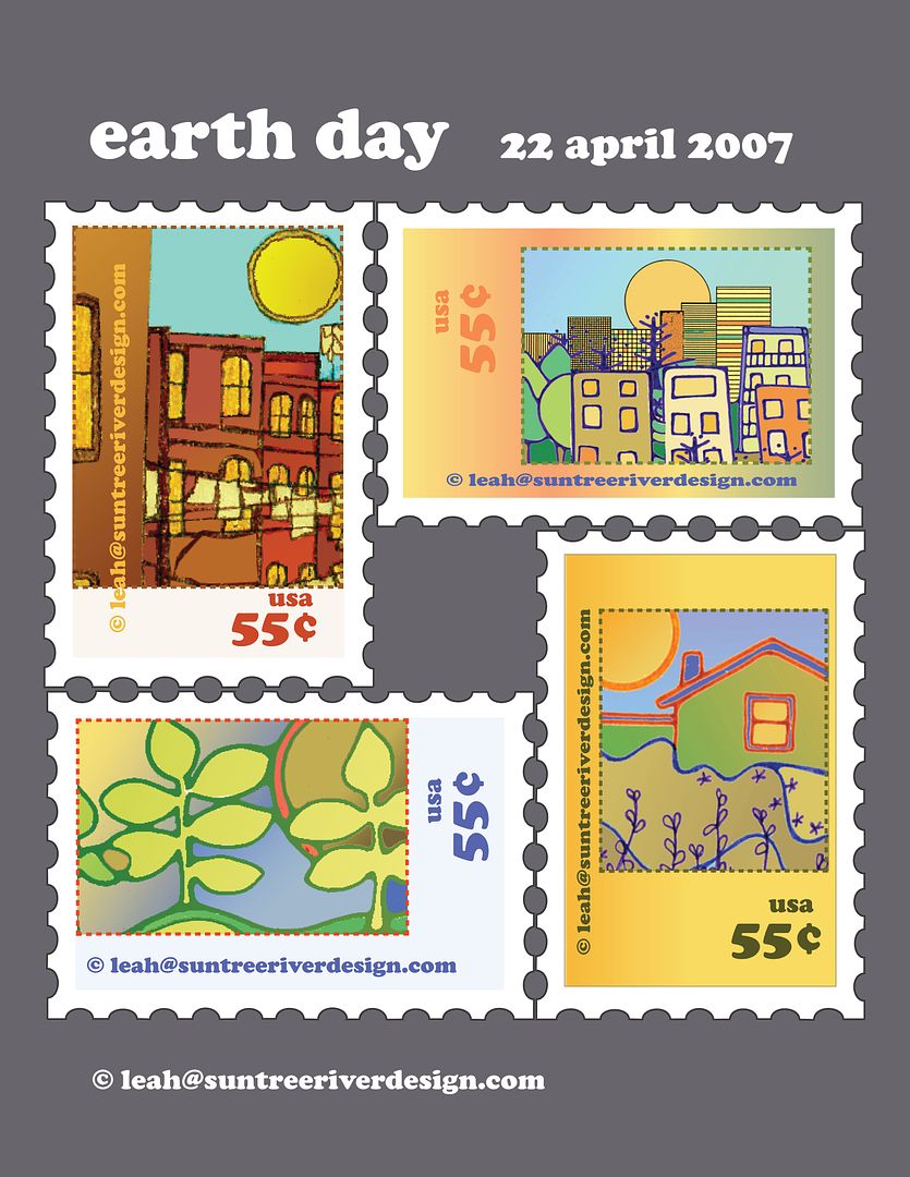 Earth Day Stamps 2007