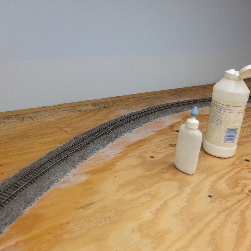 Ballast glue formula? - Model Railroader Magazine - Model Railroading ...