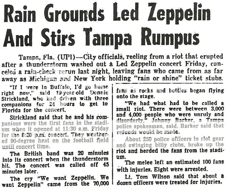 Request from a graduate student researcher (re: June 3, 1977 concert ...